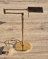 Vintage Banker Schreibtischlampe Messing Florian Schulz