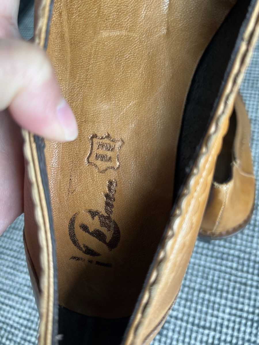Damenschuhe: Vintage brown Leather pumps size 37 – Gebraucht aus Zürich von dor_9l9g 6