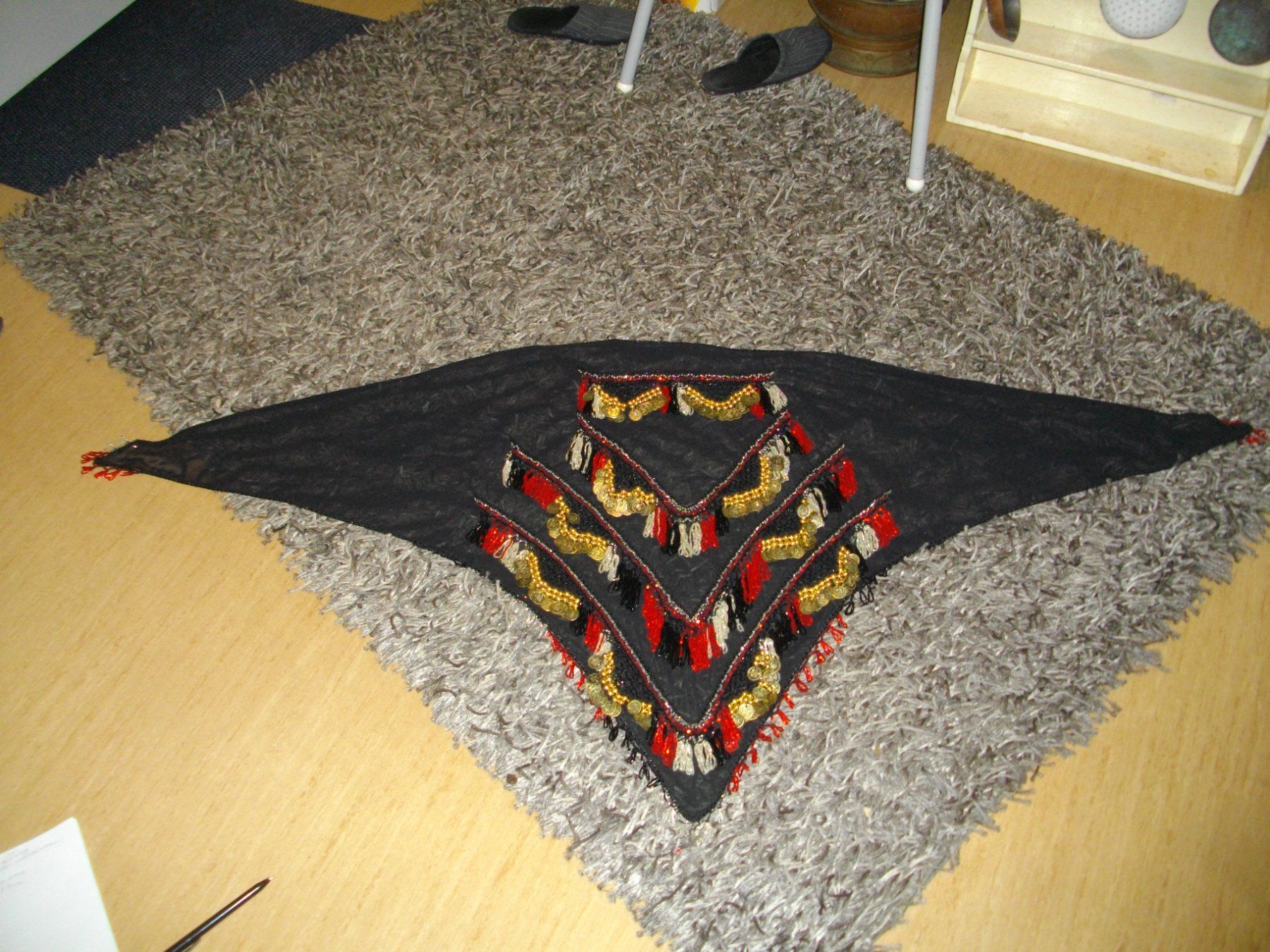 Foulard & Sciarpe: Bauchtanz dreieck- Tuch – Usato da Zürich venduto da protea59