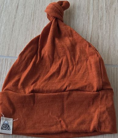 Bonnet en laine mérinos douce - Taille 0-6mois extensible