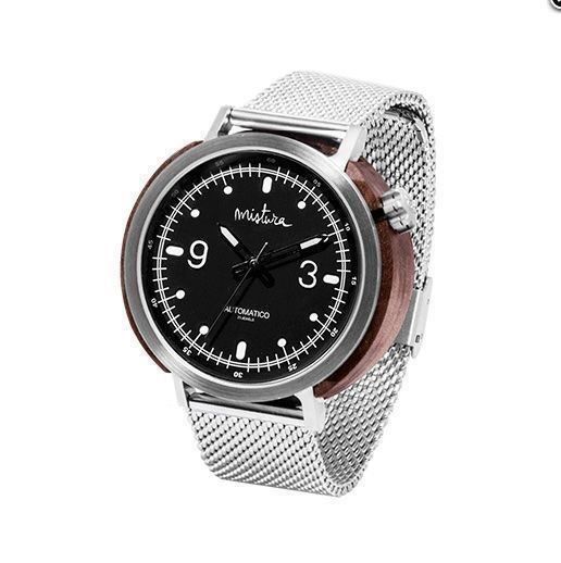 Orologi: Uhr Quantico Mesh Pui Black – Nuovo e nell'imballaggio originale da Rengg venduto da WSMSports