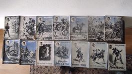Konvolut 53x Billy Jenkins Romanhefte 1950er Uta-Verlag