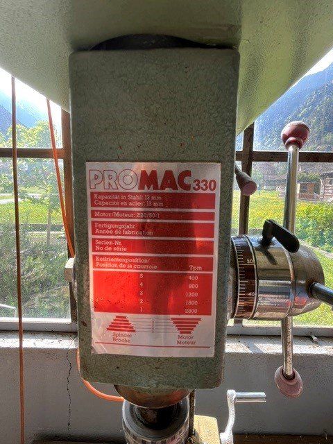 Promac Trapani: Bohrmaschine PROMAC 330 gebraucht – Usato da Altdorf UR venduto da Ragde57 2
