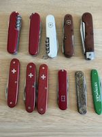 Konvolut Sackmesser Victorinox & andere Modelle 10 Stck.