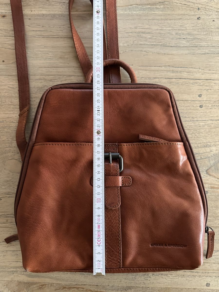 Rucksäcke: Spikes & Sparrow Lederrucksack, cognac, Top Zustand – Neu (gemäss Beschreibung) aus Zürich von phos.arch 9