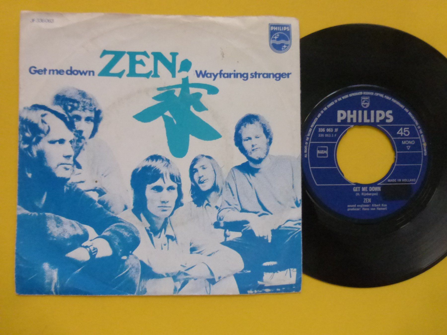 Dischi in vinile: Zen – Get Me Down / Wayfaring Stranger – Usato da Zürich venduto da Swiss57