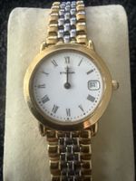 Eterna Damenuhr, Stahl/Gold, neue Batterie, Top!