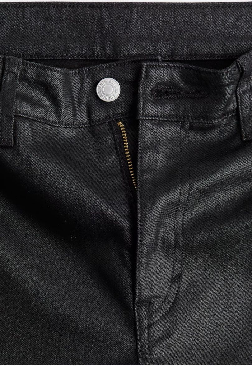H&M Pantaloni: Schwarze Hose im Lederlook, Grösse 36 – Nuovo e nell'imballaggio originale da Lütisburg venduto da Patty_fer 1