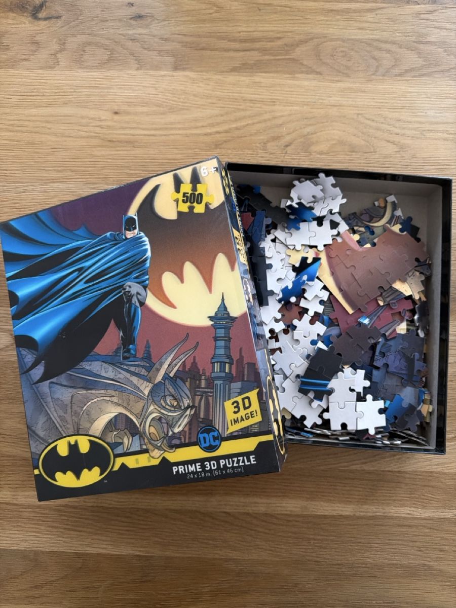 Puzzle: Puzzle 500 Batman 3D – Usato da Basel venduto da Touri94 1