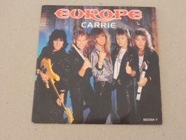 Single 7 " Schweden Hardrock Rock Band Europe 1986 Carrie