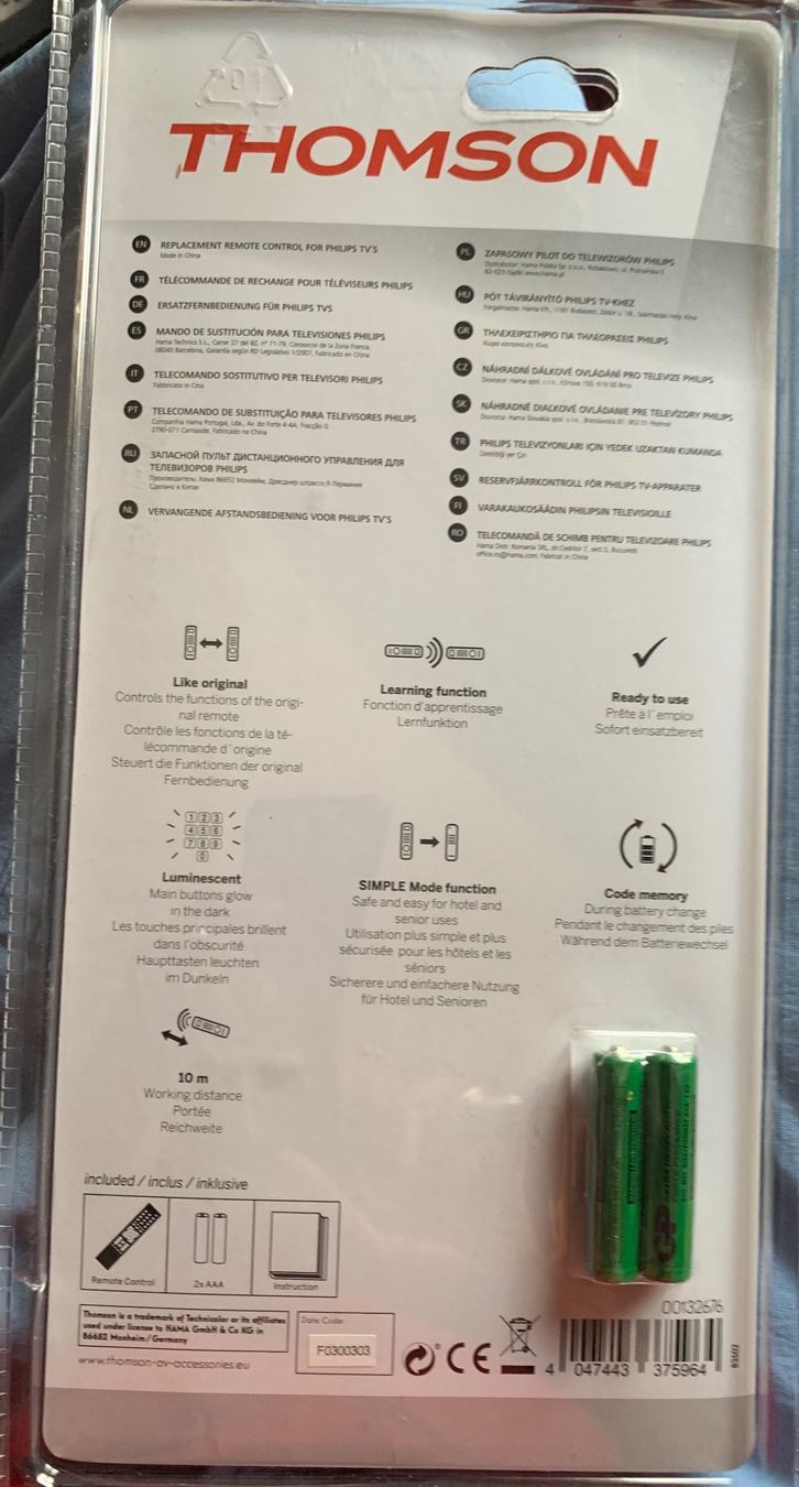Fernbedienungen: Tjomson Remote Control – Neu und originalverpackt aus Grabs von mayram27 1