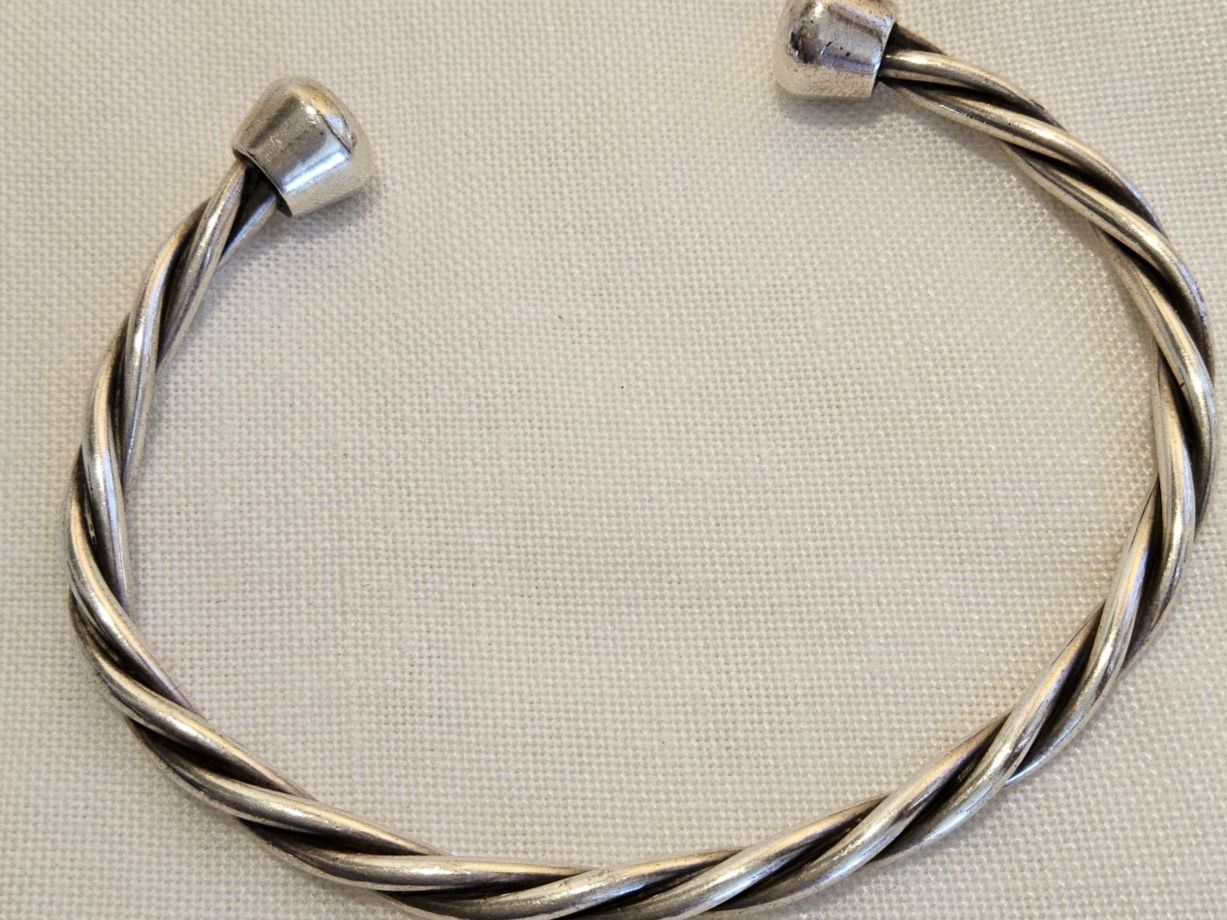 Bracciali & Braccialetti: Vintage Sterling Silber 925 Armreif – Usato da Zürich venduto da SciTec 5