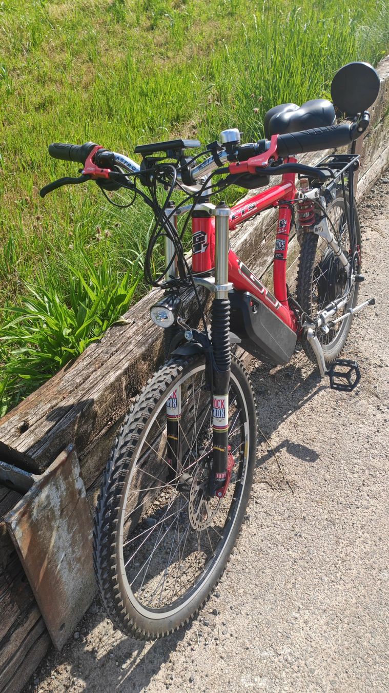 GT Velos: GT 2000 E-Bike Eigenumbau – Gebraucht aus Samstagern von Nermal 2
