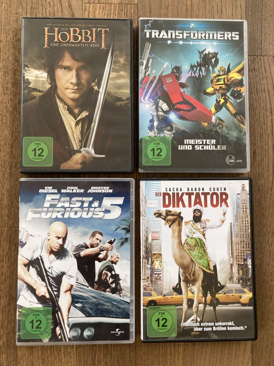 Tutti i DVDs: DVD 12 Stück – Usato da Roggwil BE venduto da Maui2000 2