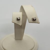 Edelstahl - Diamant Ohrstecker