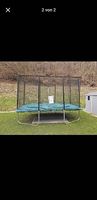 Trampolin rechteckig mit Sicherheitsnetz 520