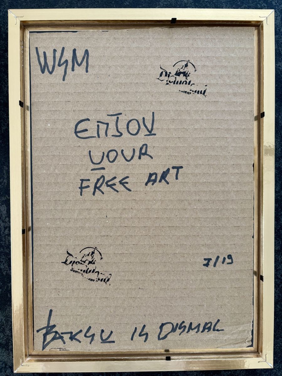Dipinti: BANKSY "Art Dismaland Cardboard" – Nuovo (secondo la descrizione) da Bülach venduto da Cspadanuda 1