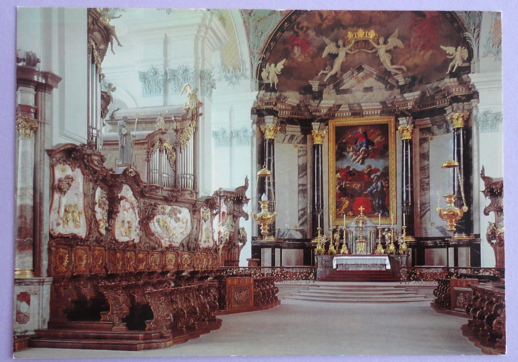 Cartes postales: St. Gallen, Barock-Kathedrale – D'occasion à Fétigny par Billy2miny