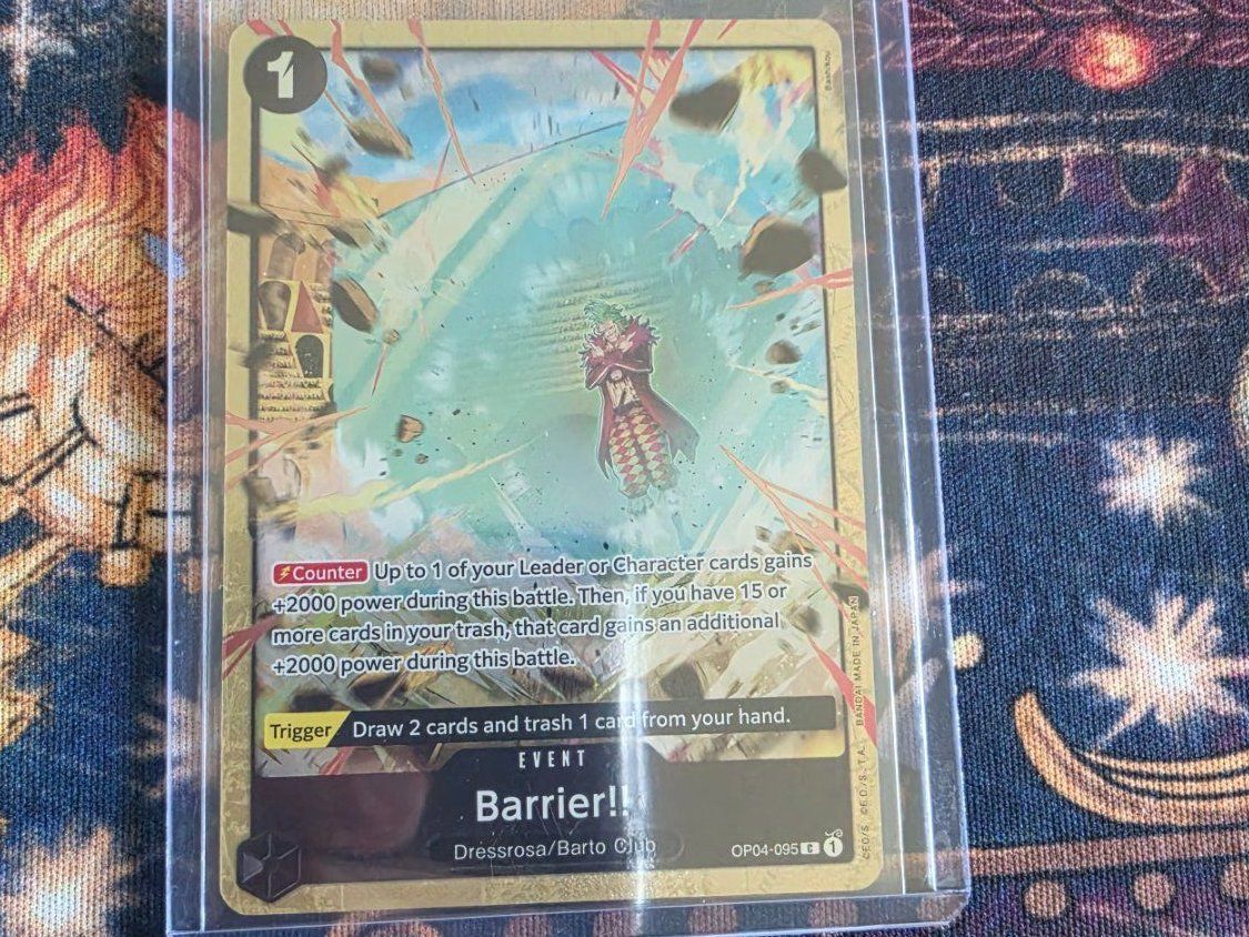 Bandai Carte collezionabili: One Piece Barrier!! OP04-095 Bartolomeo Event! – Usato da Genestrerio venduto da AM_98