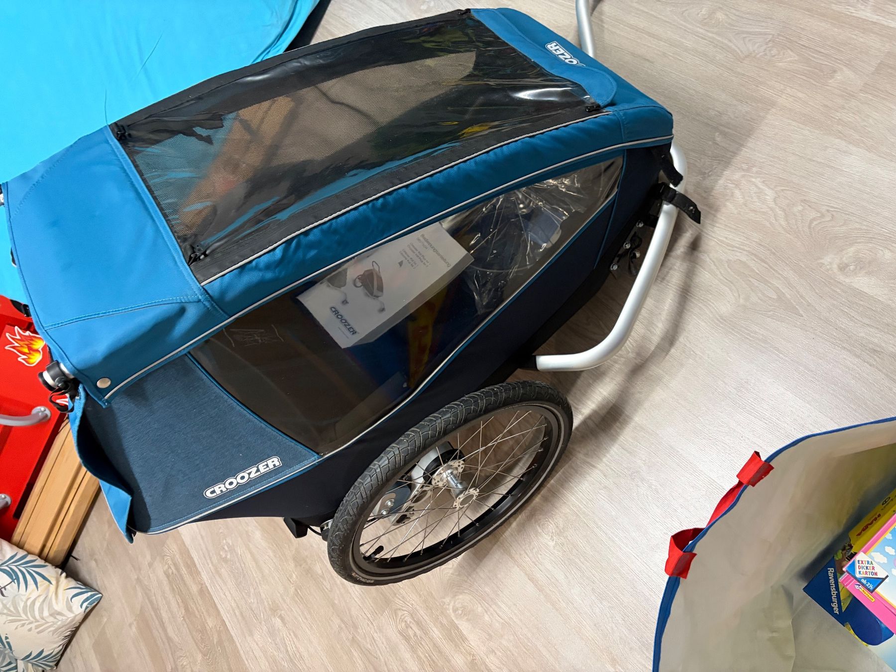 Croozer Rimorchi: Croozer Kid Plus for 1 2019 – Usato da Arbon venduto da pengos3 5