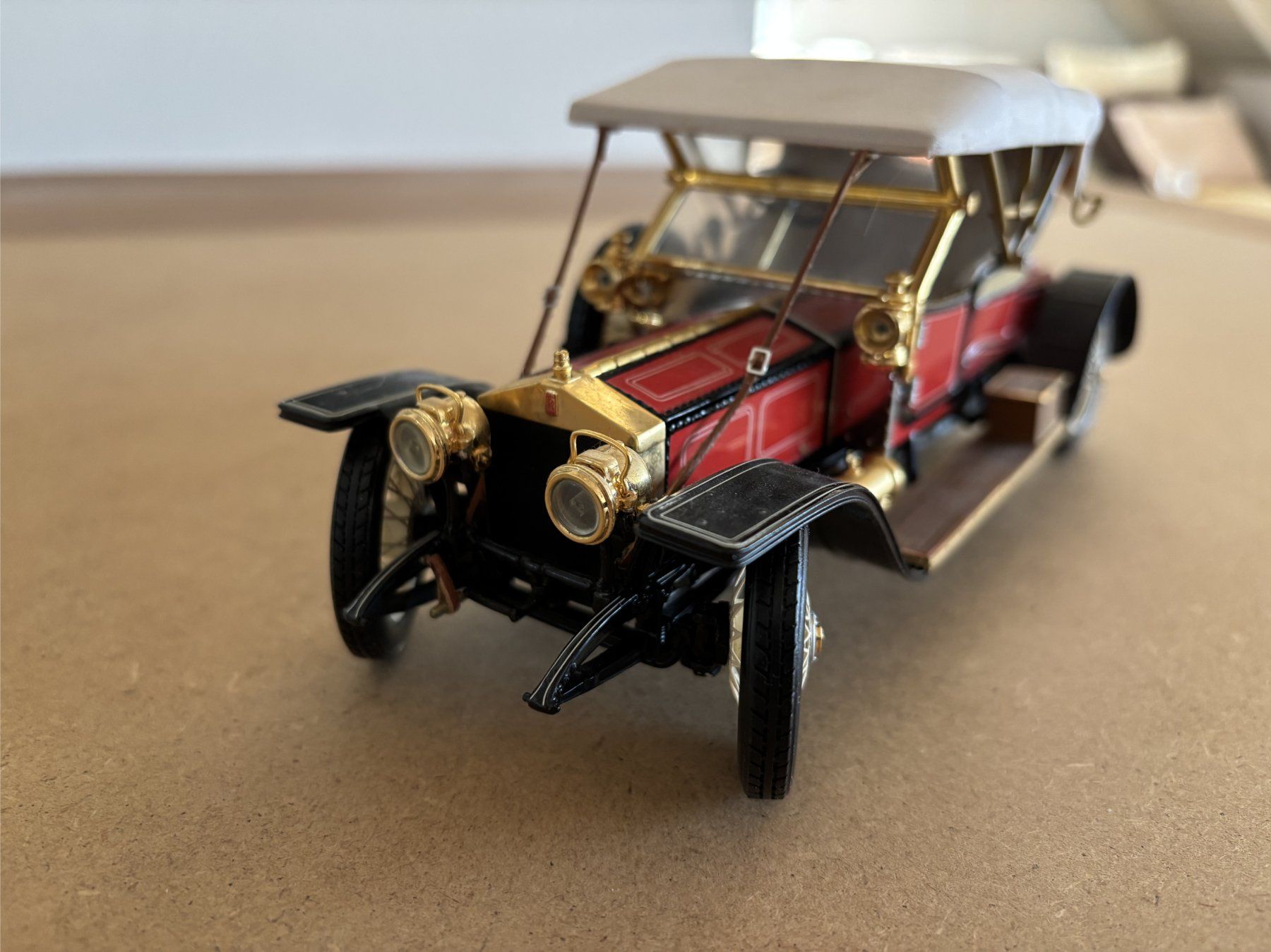 Franklin Mint Modellini d'auto: FRANKLIN MINT - ROLLS ROYCE -1910 BALLOON ROADSTER – Usato da Rickenbach SO venduto da steinerhome 1