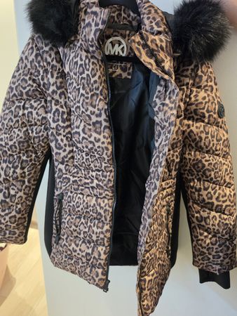 Michael Kors Jacke Leopardenmuster Grösse L neuwertig