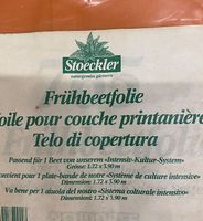 Neue Frühbeetfolie