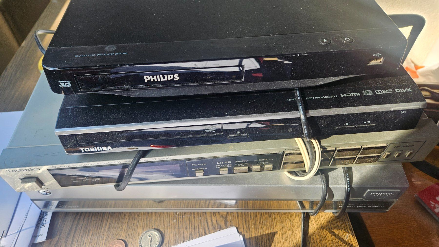 Lettore multimediale & Streamer: Harddisc-Recorder, DVD-Player, Technics Radio – Usato da Feldbrunnen venduto da Kolosseum111