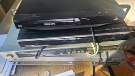 Harddisc-Recorder, DVD-Player, Technics Radio