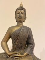 Neu Buddha sitzend in Antik Gold/NEU/OVP