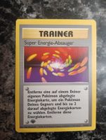 Pokémon Karte Super Energie-Absauger 1. Edition deutsch