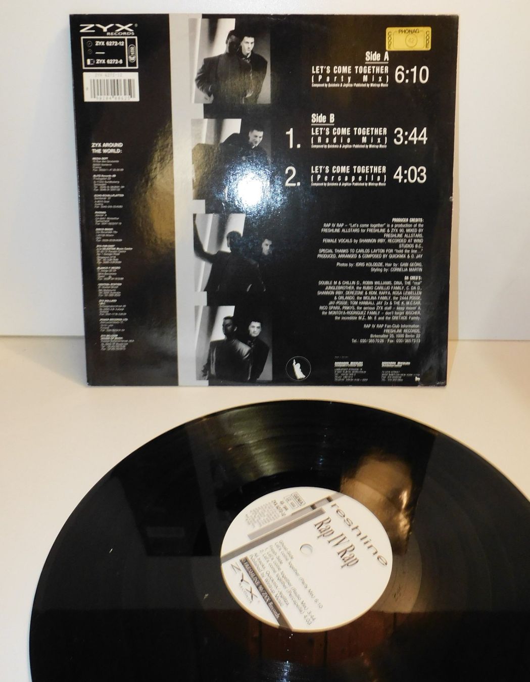 Dischi in vinile: LP - 1990 Rap IV RAP Quickmix Mix    LP – Usato da Sursee venduto da 76 7