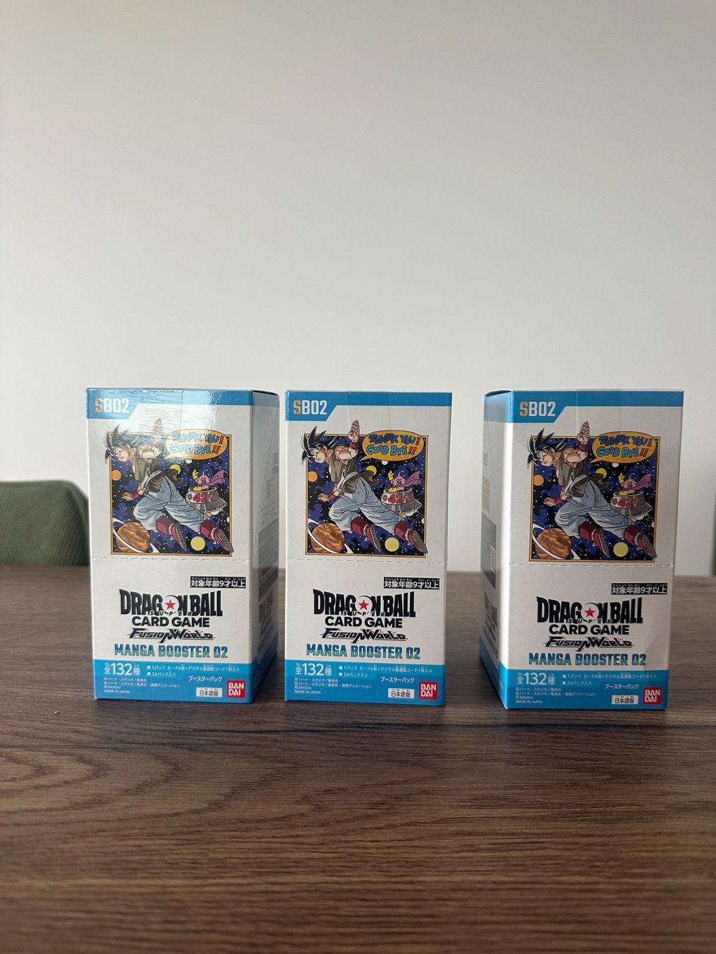Dragon Ball Super – 3x SB02 Manga Booster Box Fusion World (Neu und ...