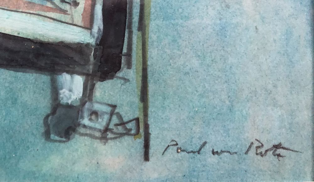 Paul von Rotz (1920-1999) - Aquarell - 