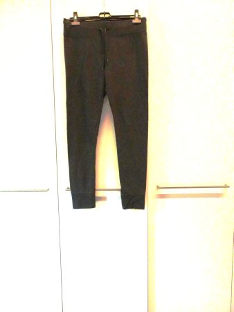 H&M Trainerhose dunkelgrau Gr. M - M372