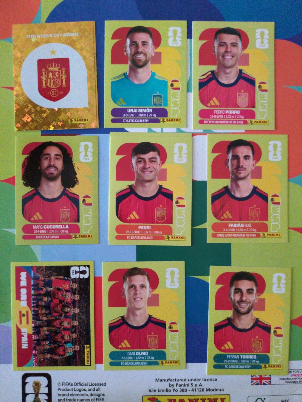 Panini Cartes à collectionner: Panini ESP Spanien Set – Neuf (Voir description) à Rapperswil SG par sau_p7ft