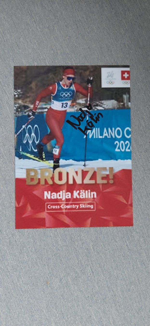 Autogramme: Autogramm Nadia  Kälin – Gebraucht aus Schmerikon von Olympia04