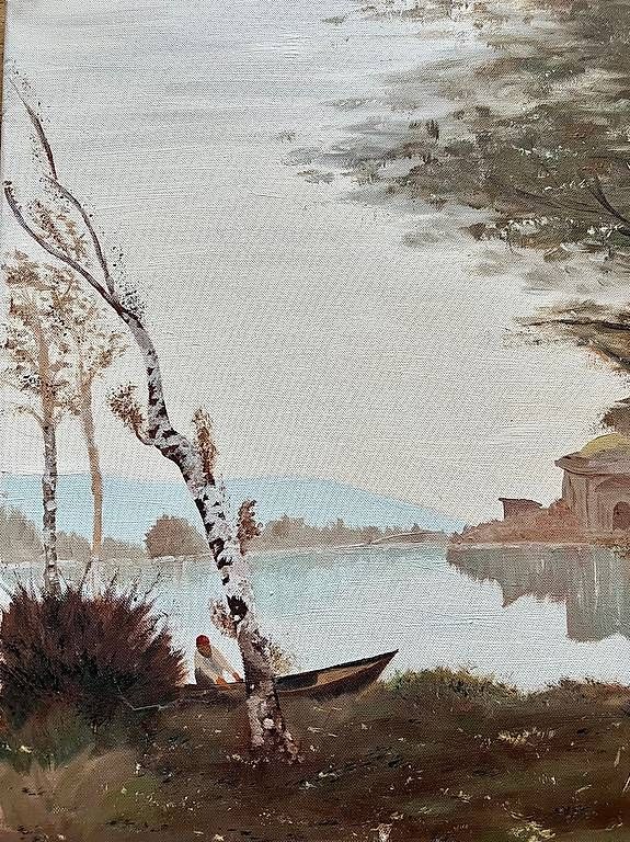 Gemälde: Tableau romantique ambiance automnale  – Gebraucht aus Versoix von L_armoire_d_isa 2