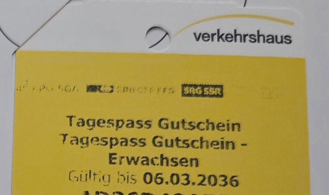 Biglietti: 2 Tickets Verkehrshaus Tagespass – Nuovo e nell'imballaggio originale da Root venduto da Melissa011113