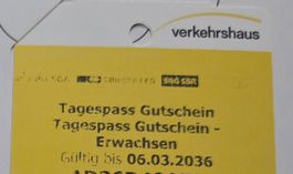 2 Tickets Verkehrshaus Tagespass