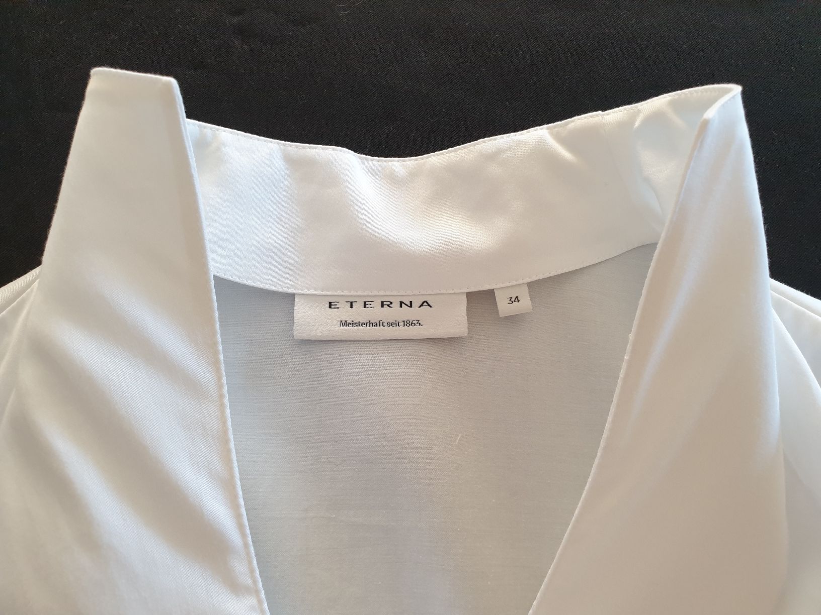 Eterna Camicette: Weisse Eterna Bluse Grösse 34 / xs – Usato da Weggis venduto da sil88