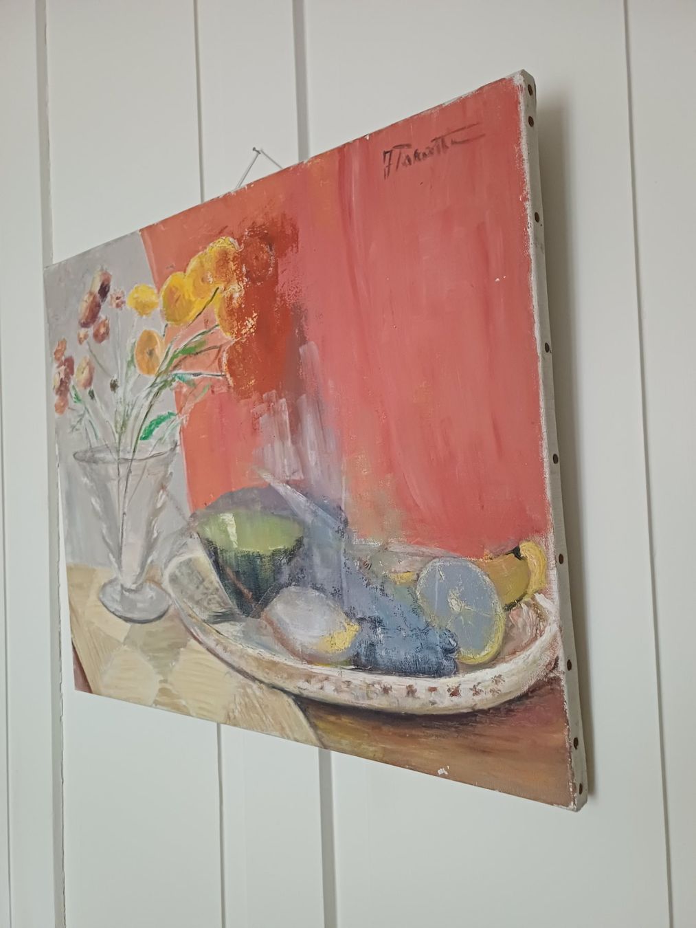 Tableaux: Gemälde Stillleben Leinwand – D'occasion à Elgg par Flurinal 2