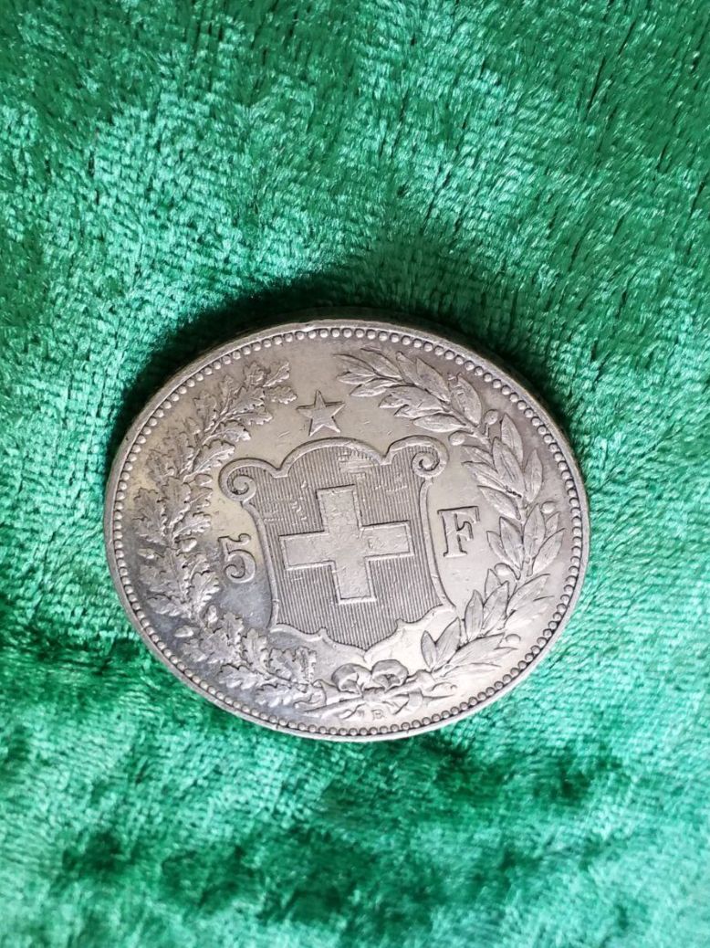 Tutti le monete: CH 5 Franken 1891/ 5 Francs 1891 – Usato da Gordola venduto da ale_5wbc 5