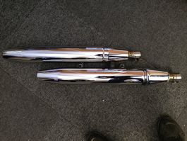 YAMAHA XVS 1100 Dragstar Auspuffanlage