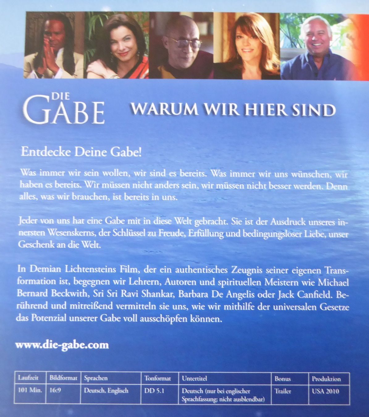 Tutti i DVDs: Die Gabe / DVD – Usato da Mauren venduto da Yeelen 2