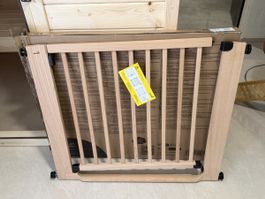 Geuther Schutzgitter Easylock Holz 95-103cm neuwertig