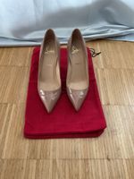Christian Louboutin Pigalle, Nude, Grösse 38