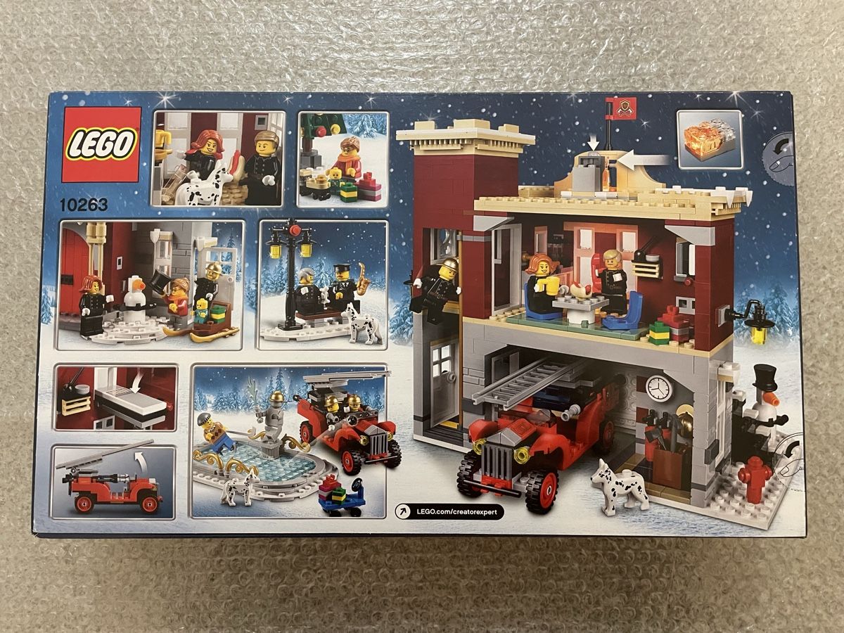 Lego Kit di costruzioni: Lego 10263 Winterliche Feuerwache – Nuovo e nell'imballaggio originale da Rotkreuz venduto da rogi_m 1