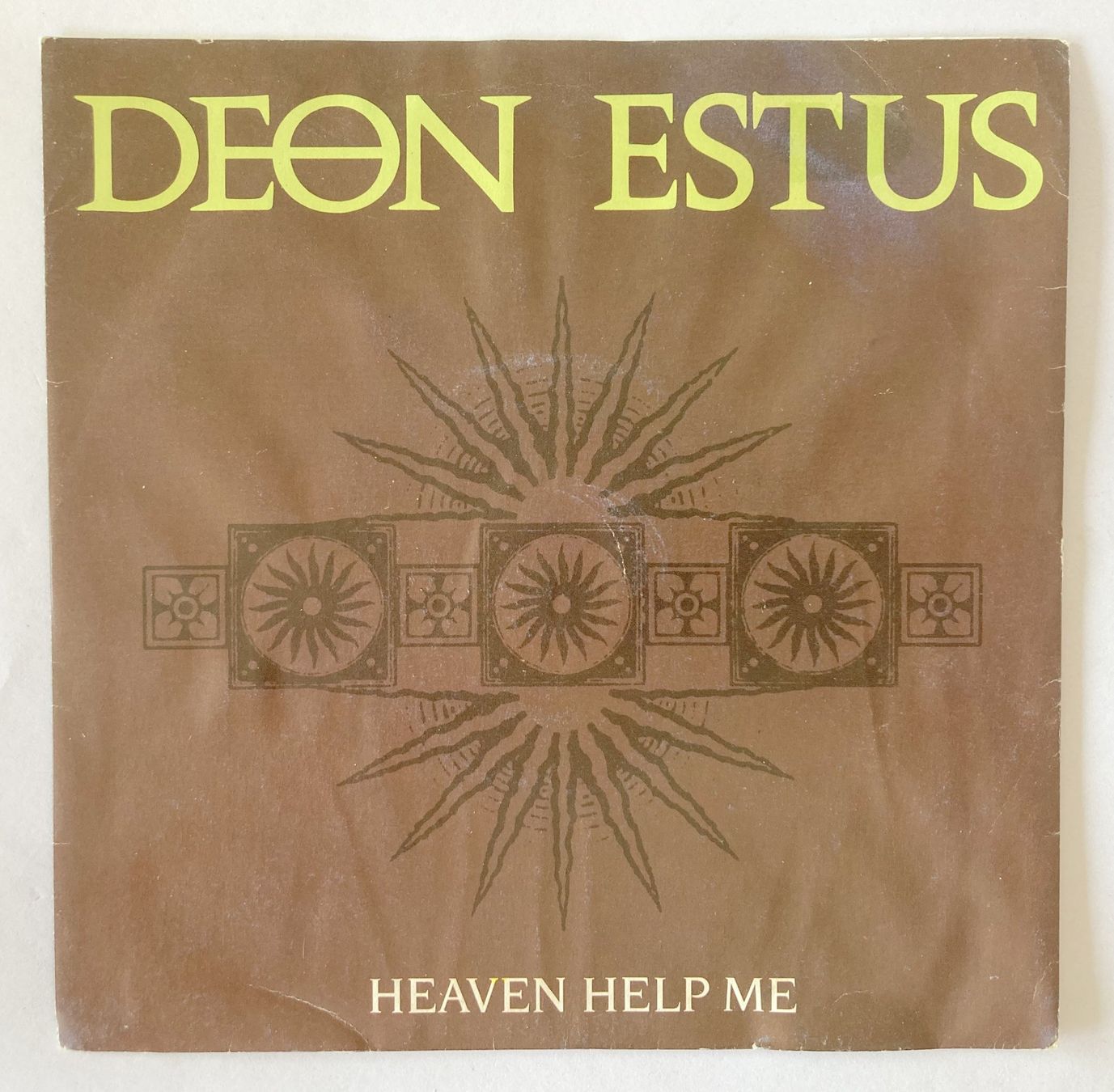 Schallplatten: DEON ESTUS WITH GEORGE MICHAEL - HEAVEN HELP ME – Gebraucht aus Bottens von hotter-than-hell