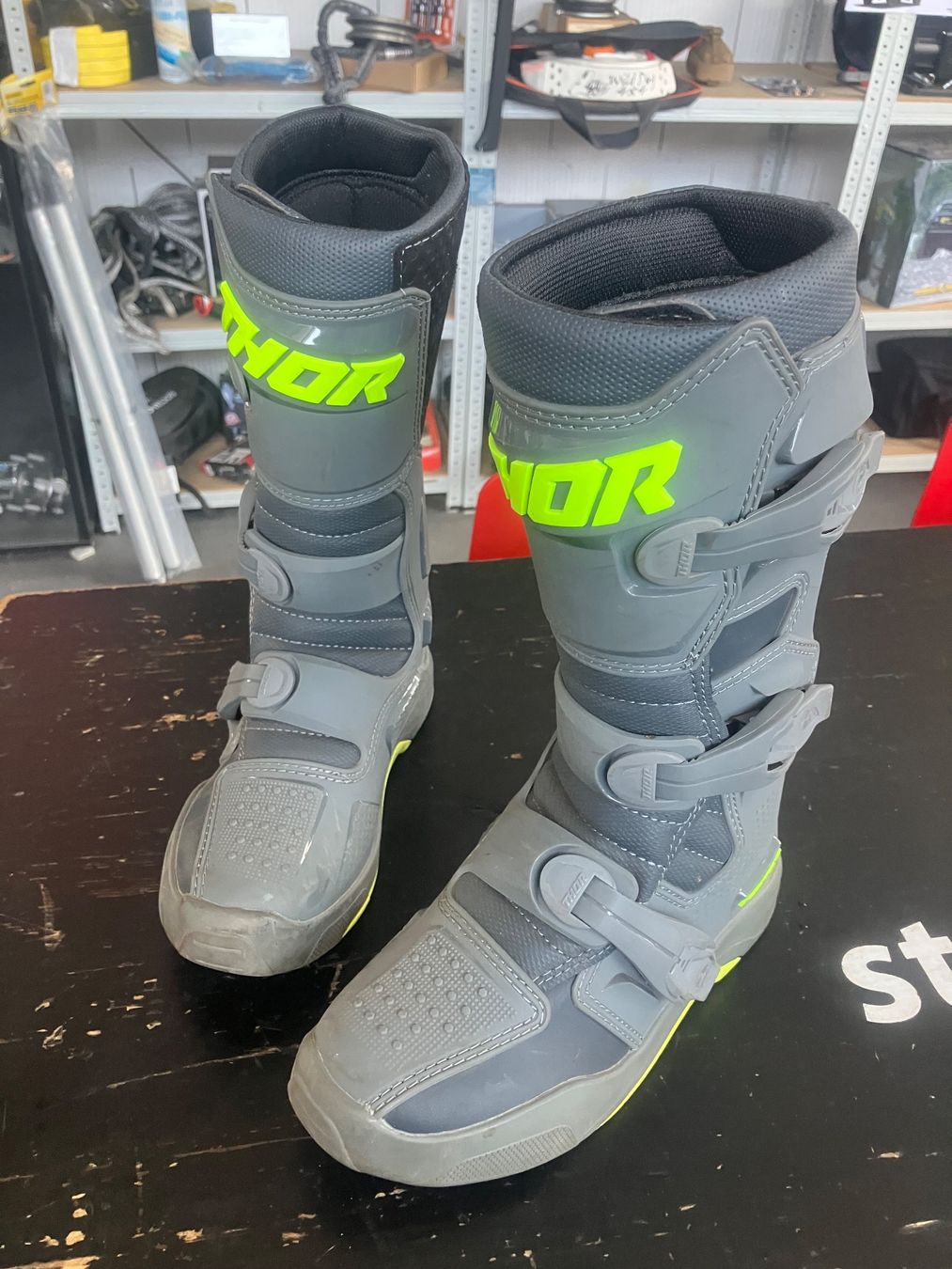 Thor Protezioni & Imbottiture: THOR Motocross Stiefel Kinder Grösse 36 – Usato da Zollbrück venduto da outlet16